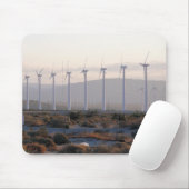 Palm Springs Windmolens Muismat (Met muis)