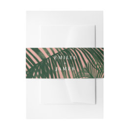 Palm Springs Wrap Uitnodigingen Wikkel