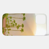 Palm Springs-zonsonderdag met bergen en palm tr Case-Mate iPhone Case (Achterkant (horizontaal))