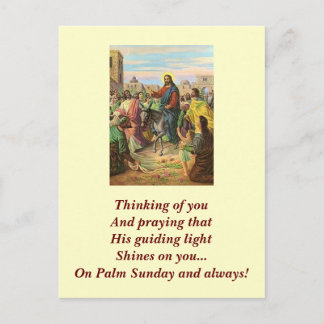 Palm Sunday Heiliwish Briefkaart