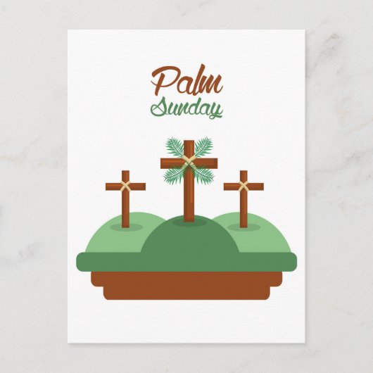 Palm Sunday Holiday Briefkaart (Voorkant)