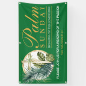 Palm Sunday Outdoor Spandoek (Verticaal)
