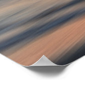 Palm Sunset Poster (Hoek)