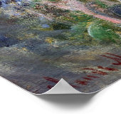 Palm Treat Bordighera - Claude Monet Poster (Hoek)