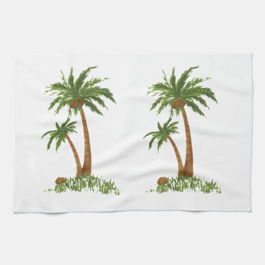 Palm Tree American MoJo Kitchen Towel Theedoek (Horizontaal)