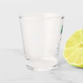 Palm Tree Bachelorette Week-end Verre Shot (Gauche)