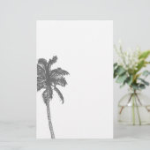 Palm Tree-banketbakkerij Briefpapier (Staand voorkant)