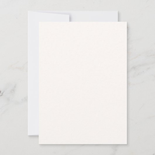 Palm Tree Beach bruiloft repetitie diner Aankondiging (Achterkant)