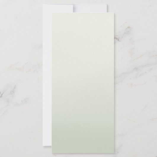 Palm Tree Beach Coastal Mariage Menu (Dos)