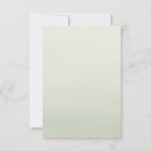 Palm Tree Beach Côte Destination Mariage RSVP (Dos)