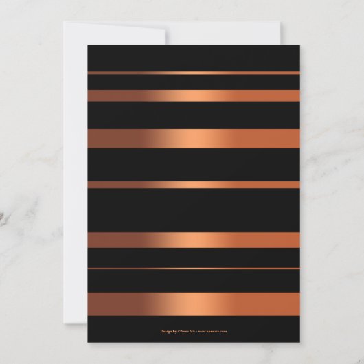 Palm Tree Beach Sunset Faire-part de mariage Tropi (Dos)