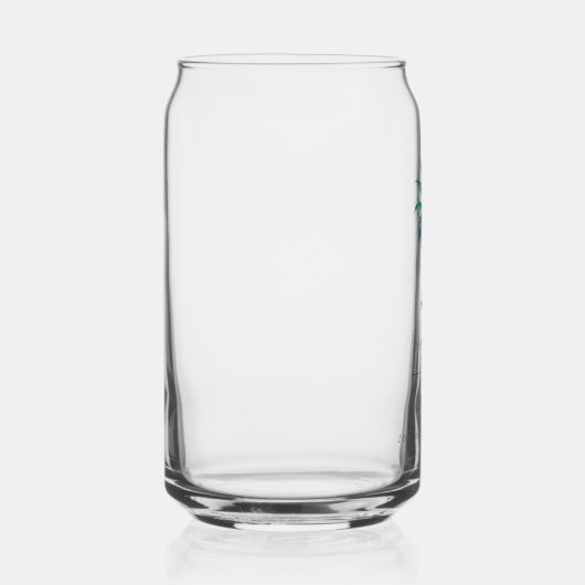 Palm Tree Bestemming Bruiloft Namen & Datum Blikvorm Glas (Rechts)