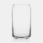 Palm Tree Bestemming Bruiloft Namen & Datum Blikvorm Glas (Links)