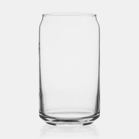 Palm Tree Bestemming Bruiloft Namen & Datum Blikvorm Glas (Links)