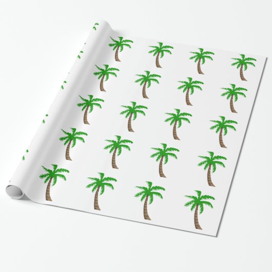 PALM TREE CADEAUPAPIER (Uitgerold)