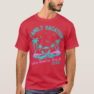 Palm Tree California Santa Mo T-shirt