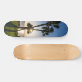 Palm Tree Ciseaux Silhouette Skateboard (Horz)