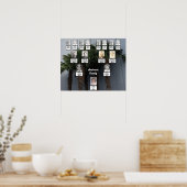 Palm Tree Cluster Photo Family Tree Poster (Cuisine)