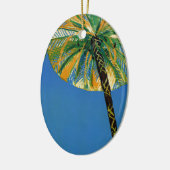 Palm Tree Cote d'Azur Travel Ornament (Links)