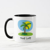 Palm Tree Dessin de Mug (Gauche)