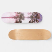 Palm Tree Duo #1 #wall #art Skateboard (Horizontaal)