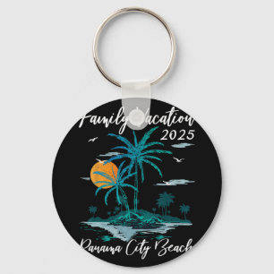 Palm Tree Family Vakantie 2025 Florida Panama Stad Sleutelhanger