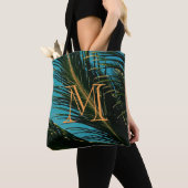 Palm Tree Feuille M Sac fourre-tout (De près)