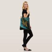 Palm Tree Feuille M Sac fourre-tout (Sur le modèle)
