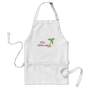 Palm Tree hawaiian kerst 2 Standaard Schort