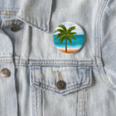 Palm Tree.jpg Ronde Button 5,7 Cm (In situ)