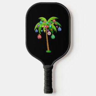 Palm Tree-kerstlampjes Funny Beach Summer Pickleball Paddle
