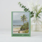 Palm Tree, Montego Bay Jamaica  Briefkaart (Staand voorkant)