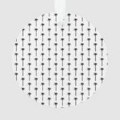 Palm Tree Motif Emplacement Travel Beach Coastal (dos)