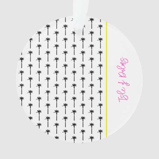 Palm Tree Motif Emplacement Travel Beach Coastal (devant)