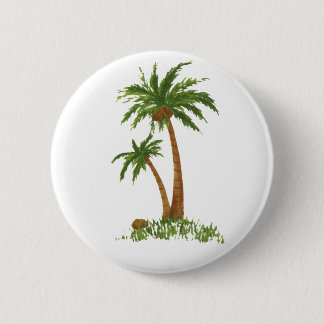 PALM TREE pin Ronde Button 5,7 Cm