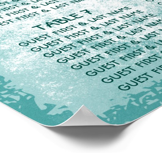 Palm Tree Plage Tropical Tableau de siège de maria (Coin)