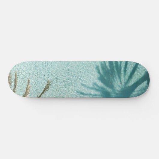 Palm Tree Pool Dream #2 #wall #art Skateboard (Horizontaal)