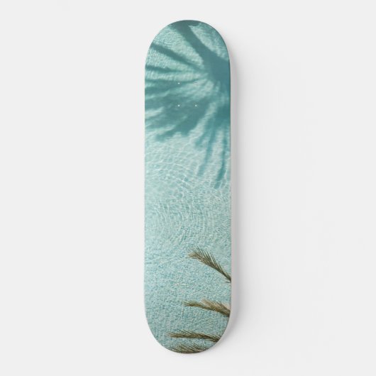 Palm Tree Pool Dream #2 #wall #art Skateboard (Voorkant)