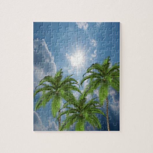 Palm Tree Puzzle Legpuzzel (Verticaal)