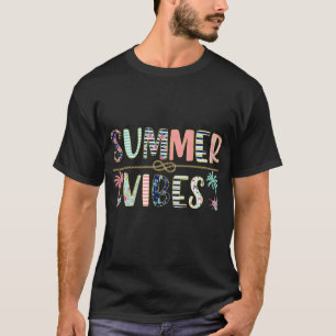 Palm Tree Retro  Tropical Beach Summer Vibe T-shirt