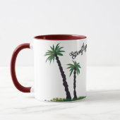 Palm Tree Serenity Mug (Gauche)
