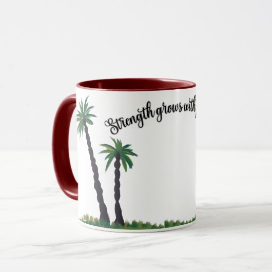 Palm Tree Serenity Mug (Devant gauche)