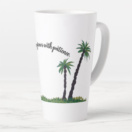 Palm Tree Serenity Mug (Angle droit)