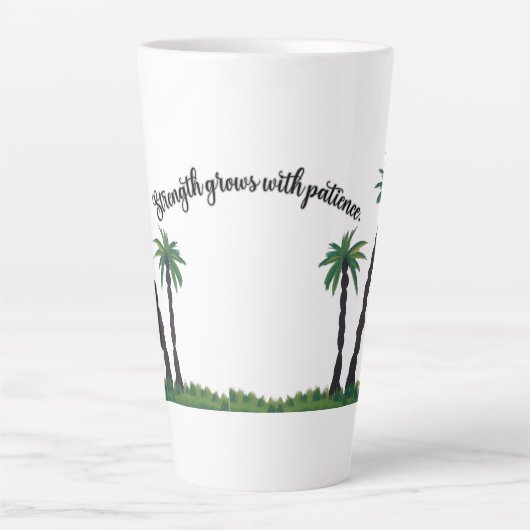 Palm Tree Serenity Mug (Devant)
