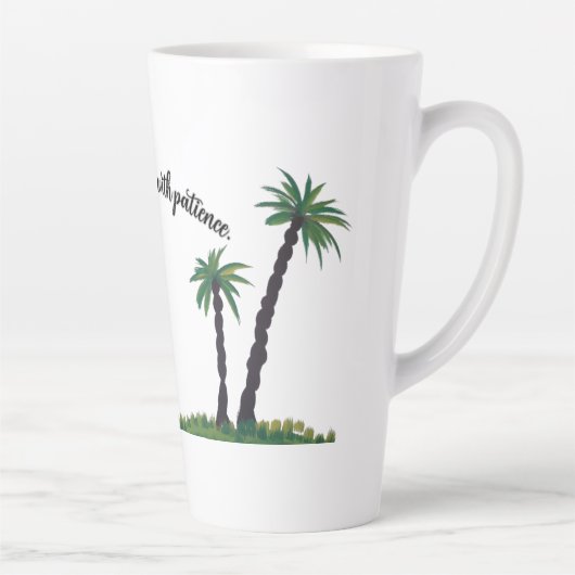 Palm Tree Serenity Mug (Droite)