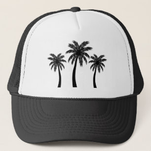 Palm Tree Shirt - Retro stijl Tropical Beach Trucker Pet