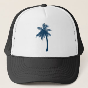 Palm Tree Shirt - Retro stijl Tropical Beach Trucker Pet