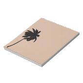 Palm Tree Silhouette Notitieblok (Gedraaid)