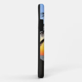 Palm Tree Silhouette Ocean Sunset iPhone 5 Hoesje (Achterkant/rechts)