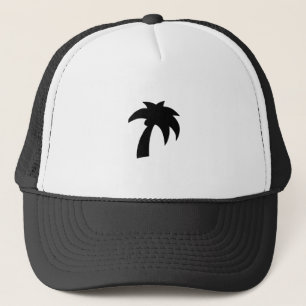 Palm Tree Silhouette Trucker Pet